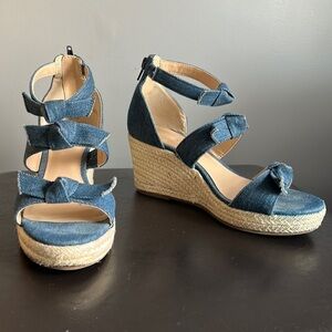 Expression Kady Denim Strap Sandals